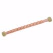 Picture of 3/4" FIP x 12" Copper Corrugated Water Heater Connector