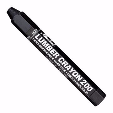 Picture of Black Lumber Crayon, Carton of 12