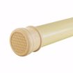 Picture of 36"-63" Adjustable Spring Tension Shower Rod, Bone