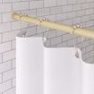 Picture of 36"-63" Adjustable Spring Tension Shower Rod, Bone