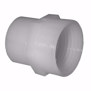 Picture of 3/4" FHT x 1/2" FPT Nylon Garden Hose Adapter