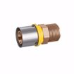 Picture of 16 mm (3/8" eq.) x 1/2" MPT PEXALGAS® Adapter