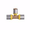 Picture of 20 mm (1/2" eq.) x 20 mm (1/2" eq.) x 16 mm (3/8" eq.) PEXALGAS® Reducing Tee