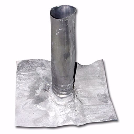 Picture of 1-1/2" Lead Roof Flashing with 8-1/2" x 10-1/2" Flange, Carton of 12