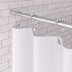 Picture of 58"-61" Adjustable Aluminum Shower Rod, Carton of 10