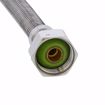 Picture of 1/2" Compression x 1/2" FIP x 12” Braided Stainless Steel Faucet Connector