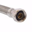 Picture of 1/2" Compression x 7/8" BC x 20” Braided Stainless Steel Toilet Connector