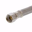 Picture of 3/8" Flare x 3/8" Compression x 16” Braided Stainless Steel Texas Style Faucet Connector