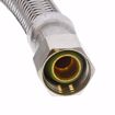 Picture of 3/8" Compression x 3/8" Compression x 60" Braided Stainless Steel Dishwasher Connector with 3/4" Female Garden Hose Thread with 90° Elbow Fitting and 3/8” MIP 90° Elbow