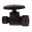 Picture of 5/8" Comp x 3/8" Comp Multi-Turn Straight Supply Stop Valve, Oil Rubbed Bronze