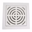 Picture of 2" x 3" PVC Pipe Fit Floor Sink with Full Top Grate and Dome Bottom Grate