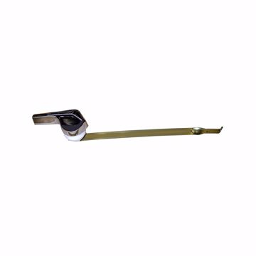 Picture of Chrome Plated Tank Trip Lever for Universal Rundle®/Sears® with 8" Brass Arm and Plastic Spud and Nut