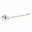 Picture of Chrome Plated Tank Trip Lever for Western Pottery® 10" Brass Arm with Plastic Spud and Nut