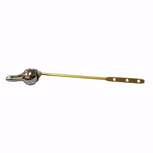 Picture of Chrome Plated Fit-All Tank Trip Lever 8" Aluminum Arm with Zinc Spud and Nut