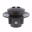 Picture of 3" x 4" LevelBest® Complete Heavy Duty Slab Drain System with 3-1/2" Plastic Spud and 5" Nickel Bronze Strainer