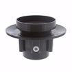 Picture of 3" x 4" LevelBest® Complete Heavy Duty Slab Drain System with 3-1/2" Plastic Spud and 5" Nickel Bronze Strainer