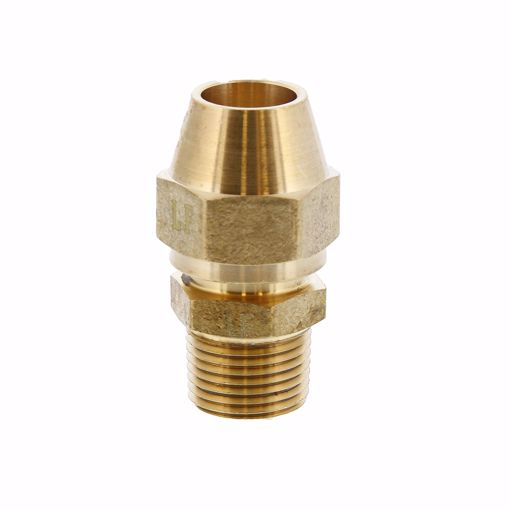 Picture of 1/2" x 3/8" Brass Flare Union