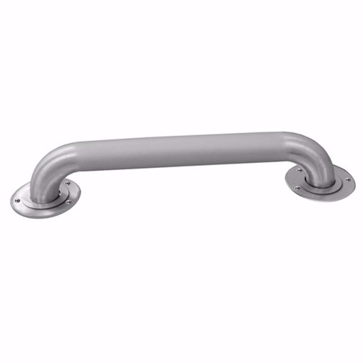 Picture of 1-1/4" x 24" Peened Stainless Steel Grab Bar with Exposed Screws