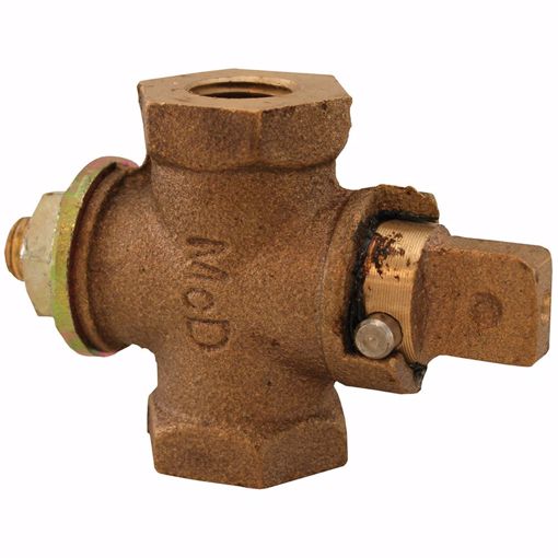 Picture of 1-1/4" Gas Shut-Off Valve, Tee Head