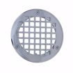 Picture of 3-1/2" IPS Metal Spud with 5" Chrome Plated Round Strainer