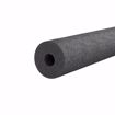 Picture of 2-1/8" ID (2" CTS) Semi-Slit Black Polyethylene Foam Pipe Insulation, 3/8" Wall Thickness, 96 ft. per Carton