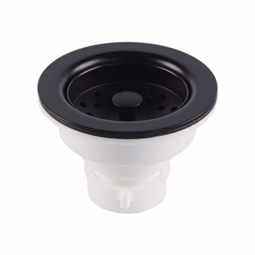 Picture of Black Plastic Body Basket Strainer