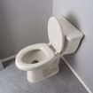 Picture of Bone Soft Toilet Seat, Closed Front with Cover, QuicKlean® Hinges, Elongated