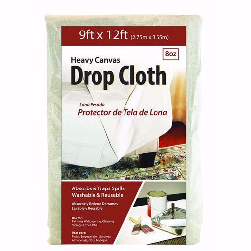 Picture of 9' x 12' Cotton Canvas Drop Cloth