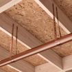 Picture of 3/4" x 10' 22 Gauge Copper Clad Pipe Hanger Strap, Carton of 50