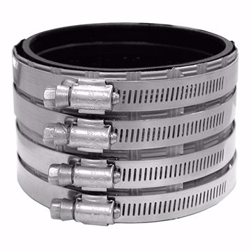 Picture of 4" Import Heavy Duty No-Hub Coupling