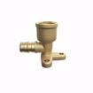 Picture of 1/2" F1960 x FIP Brass PEX 90° Drop Ear Elbow, Bag of 25