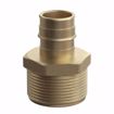 Picture of 3/4" F1960 x 1" MIP Brass PEX Adapter, Bag of 10