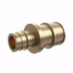 Picture of 1/2" x 3/4" F1960 Brass PEX Coupling, Bag of 25