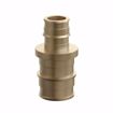 Picture of 1/2" x 3/4" F1960 Brass PEX Coupling, Bag of 25