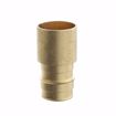 Picture of 3/4" F1960 x 1" Female Brass PEX Sweat Adapter, Bag of 10