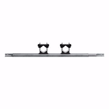 Picture of 14"-26" Adjustable Pipe Support Bracket with 2 Glide Clamps (Less Screws)